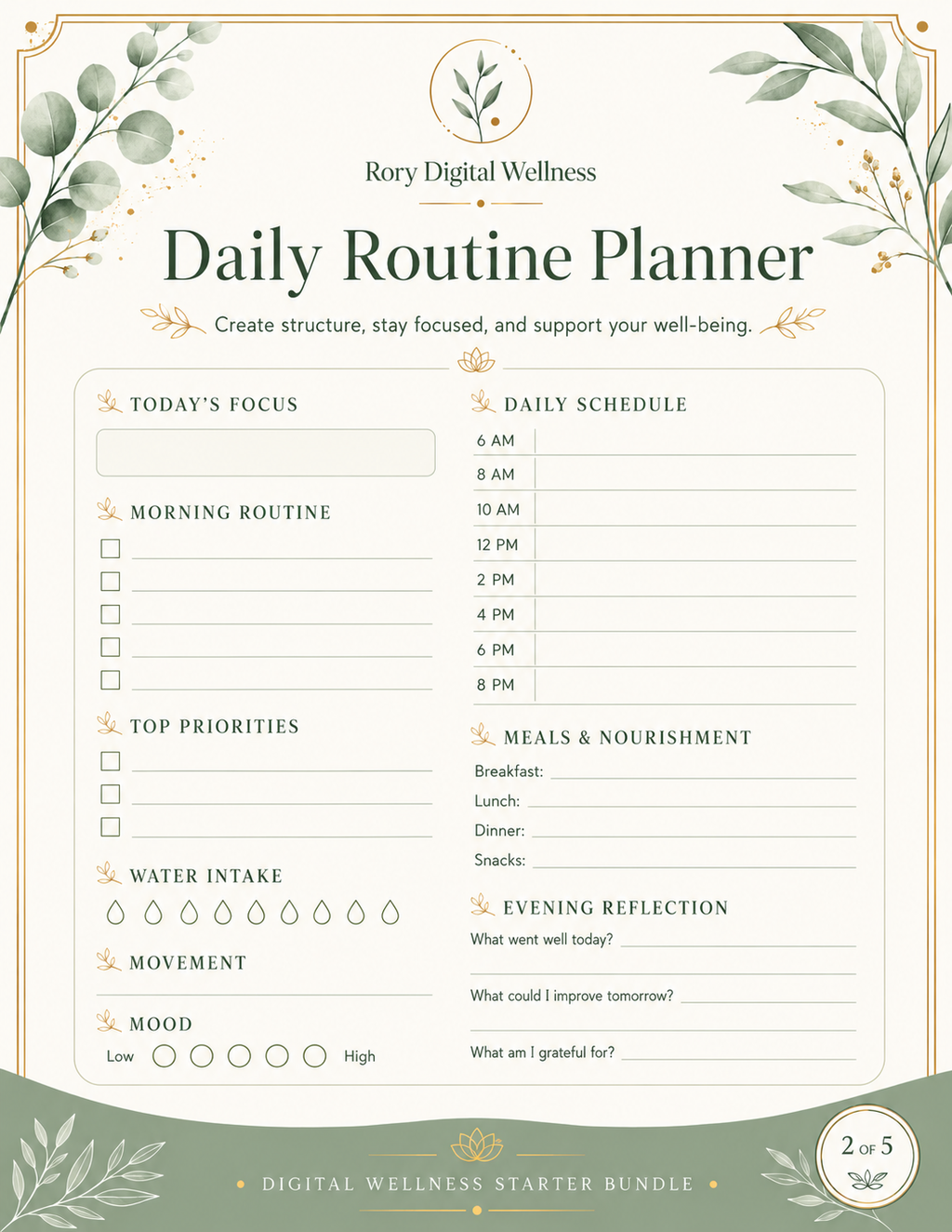 Digital Wellness Starter Bundle