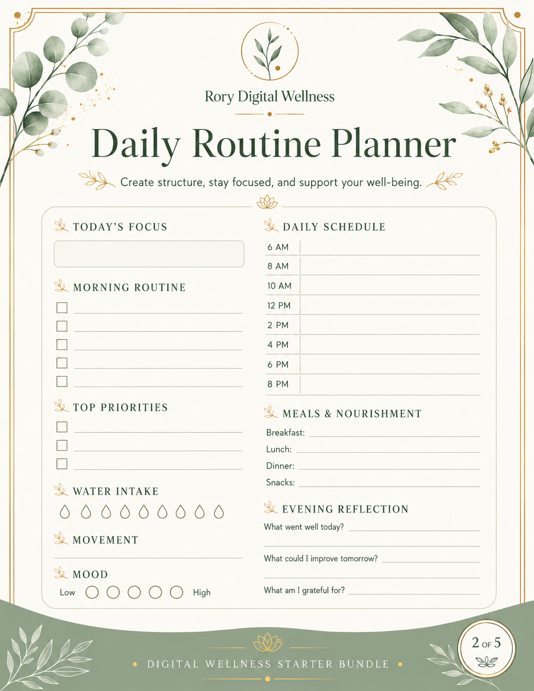 Digital Wellness Starter Bundle