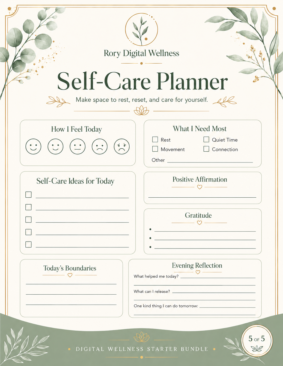Digital Wellness Starter Bundle