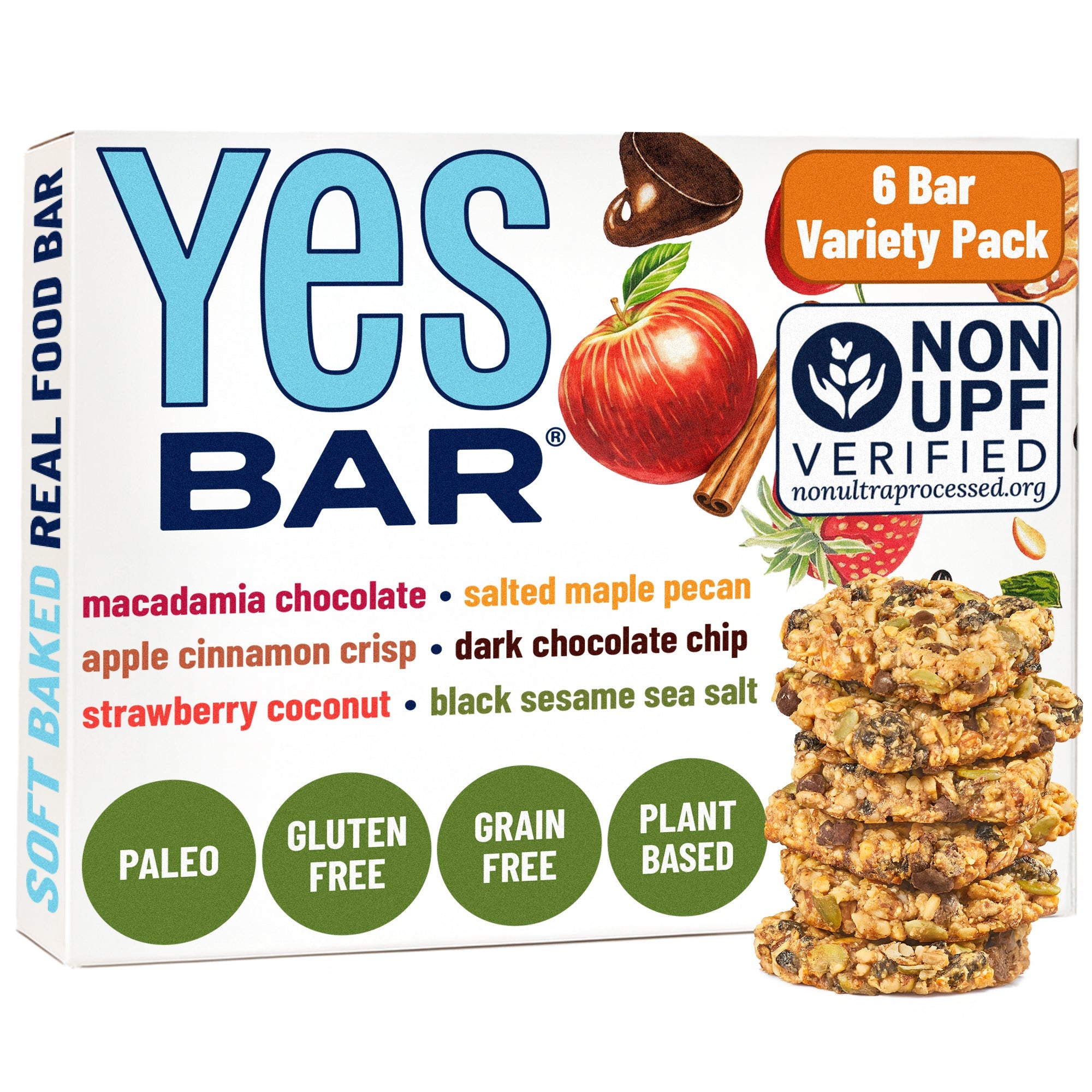 6-Bar variety snack pack