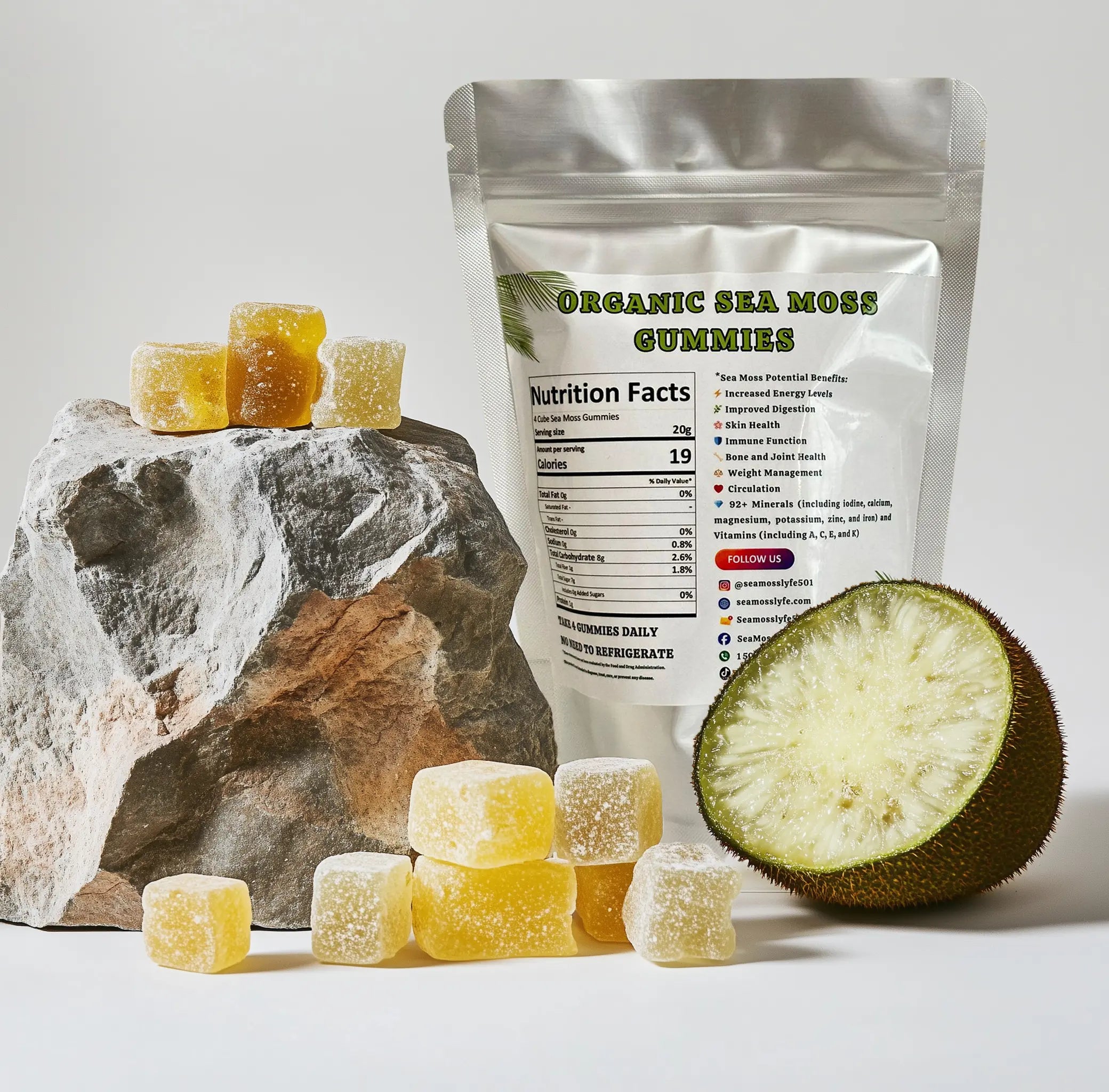 Tropical Tides Sea Moss Gummies — 120 ct (30-Day Supply)