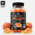 BLACKLABEL MULTI GUMMY daily multivitamin gummies, Peach Rings flavor