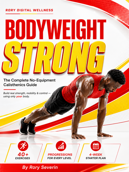 Bodyweight Strong: No-Equipment Calisthenics Guide — Rory Digital Wellness cover