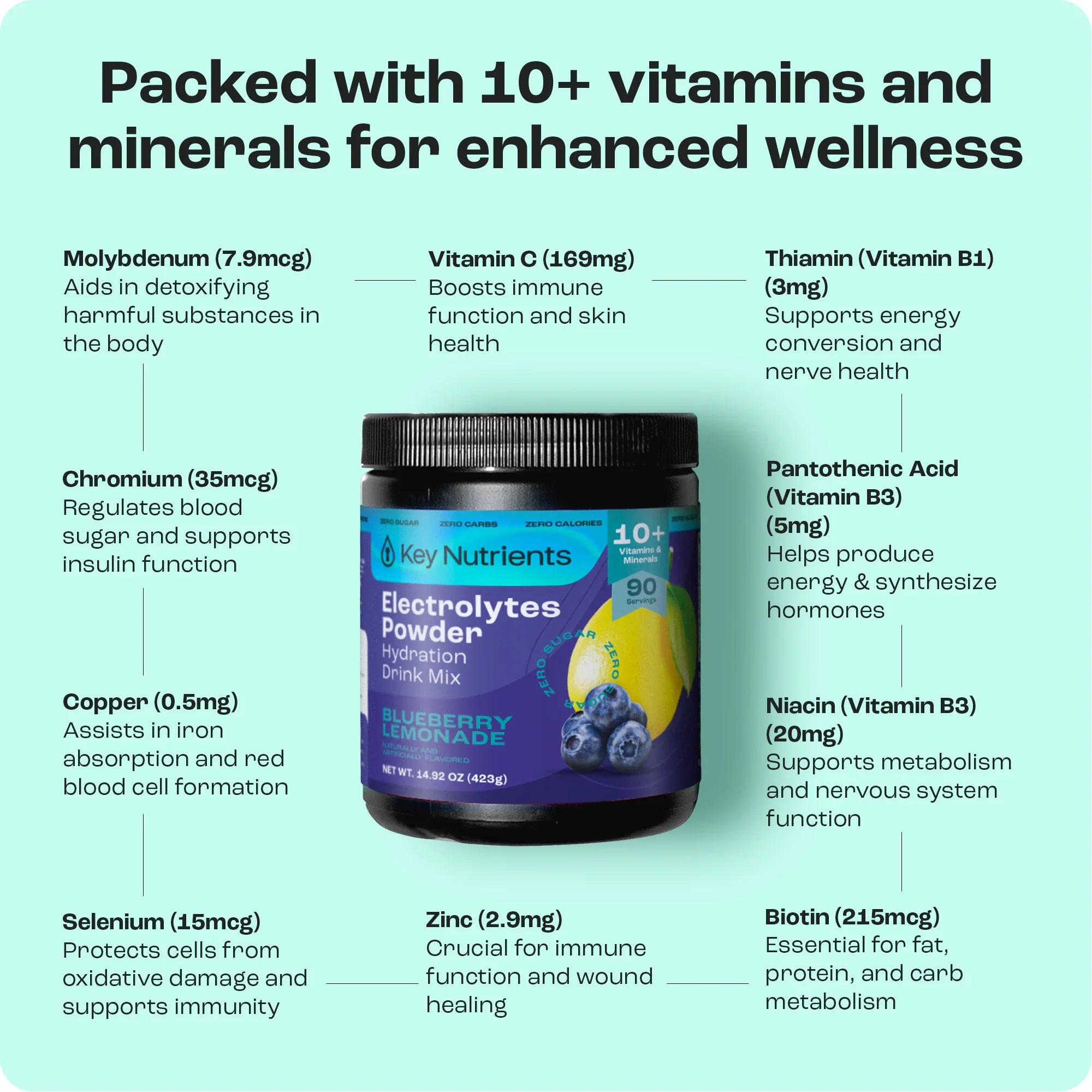 Electrolyte Recovery Plus — Sugar-Free