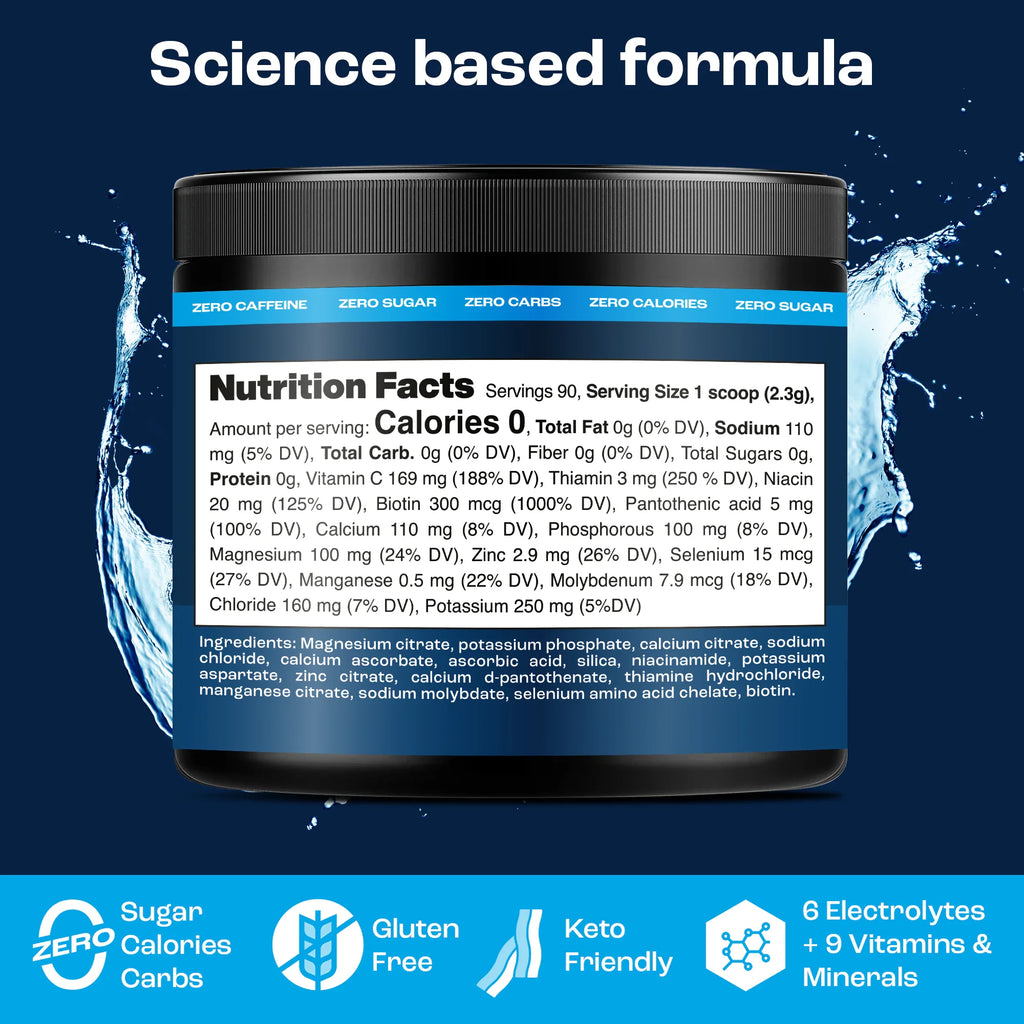 Electrolyte Recovery Plus — Sugar-Free