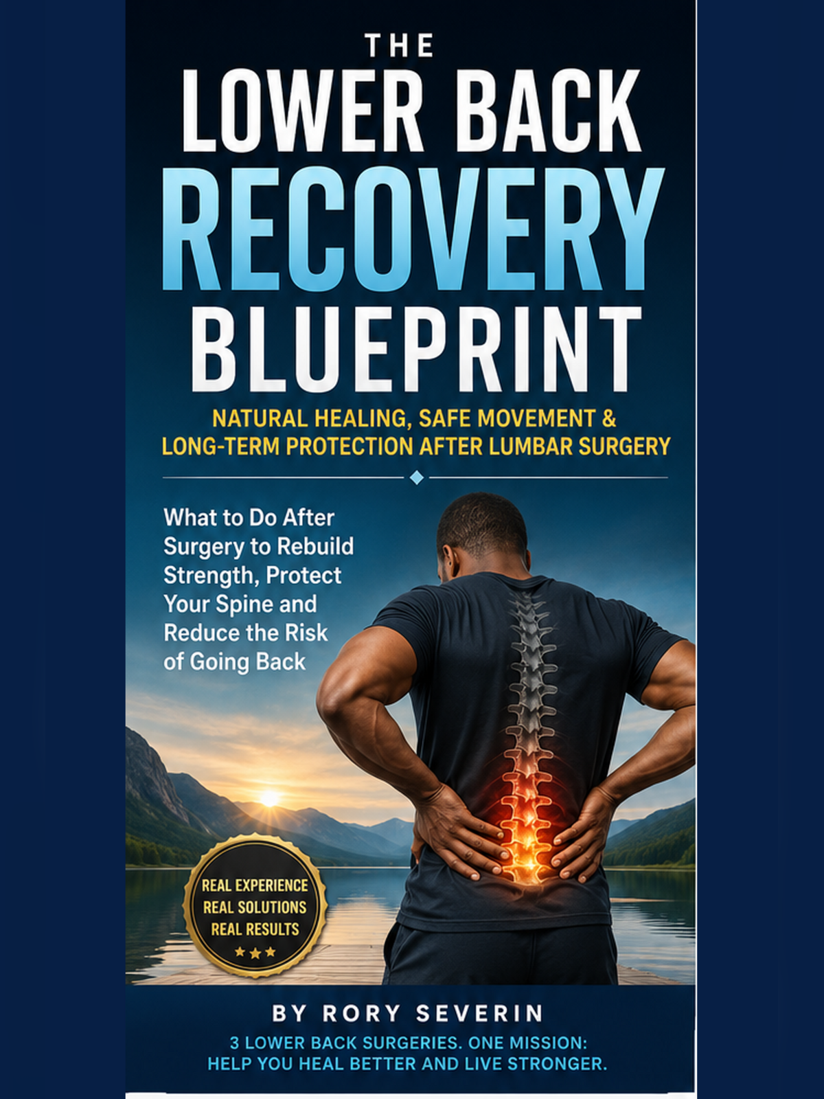 The Lower Back Recovery Blueprint — Rory Digital Wellness cover